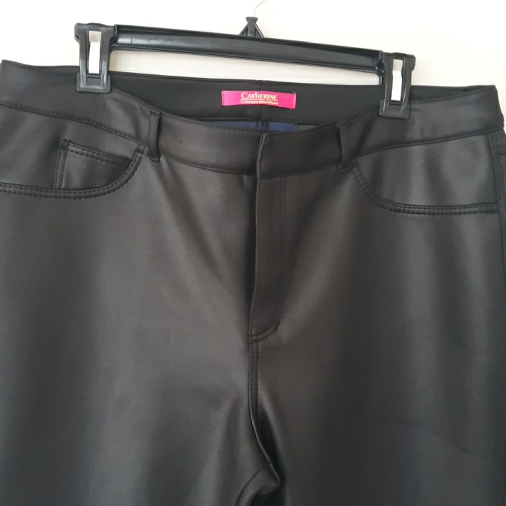 Catherine Malandrino black stretch pants size 14. - Picture 5 of 8